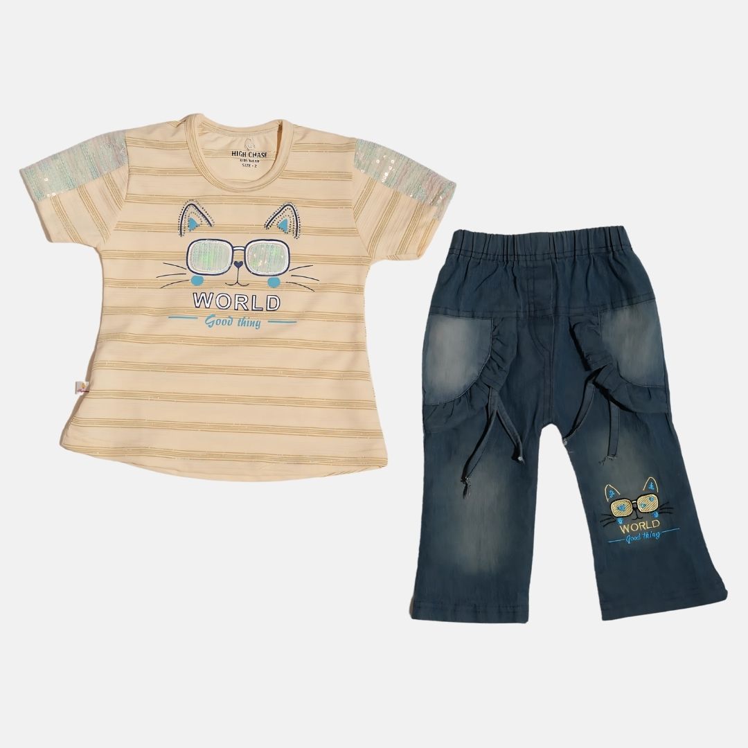 Girl's T-shirt Trouser