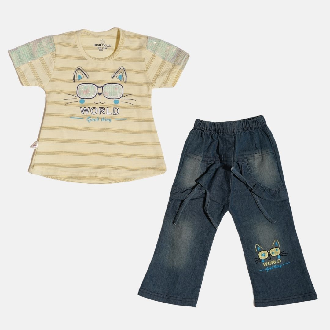 Girl's T-shirt Trouser