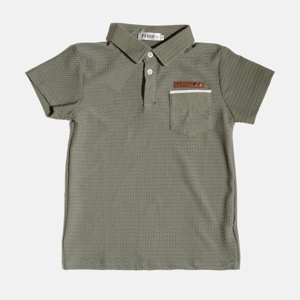 Boys Knitted Polo
