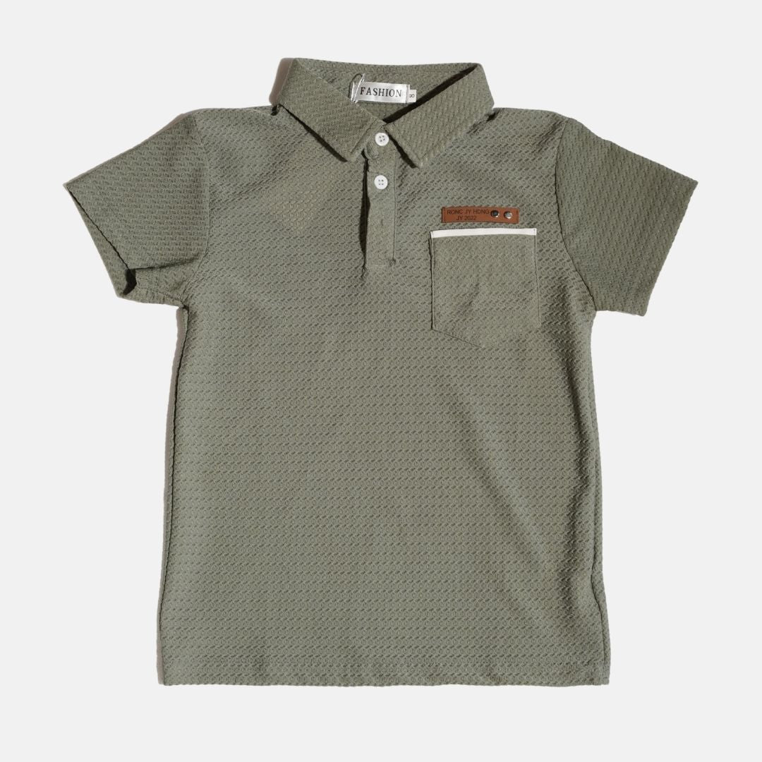 Boys Knitted Polo