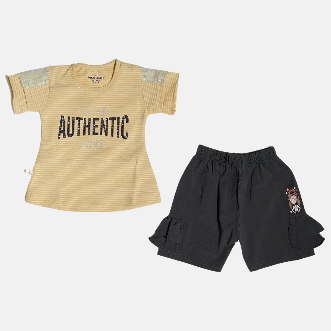 T-shirt with Shorts