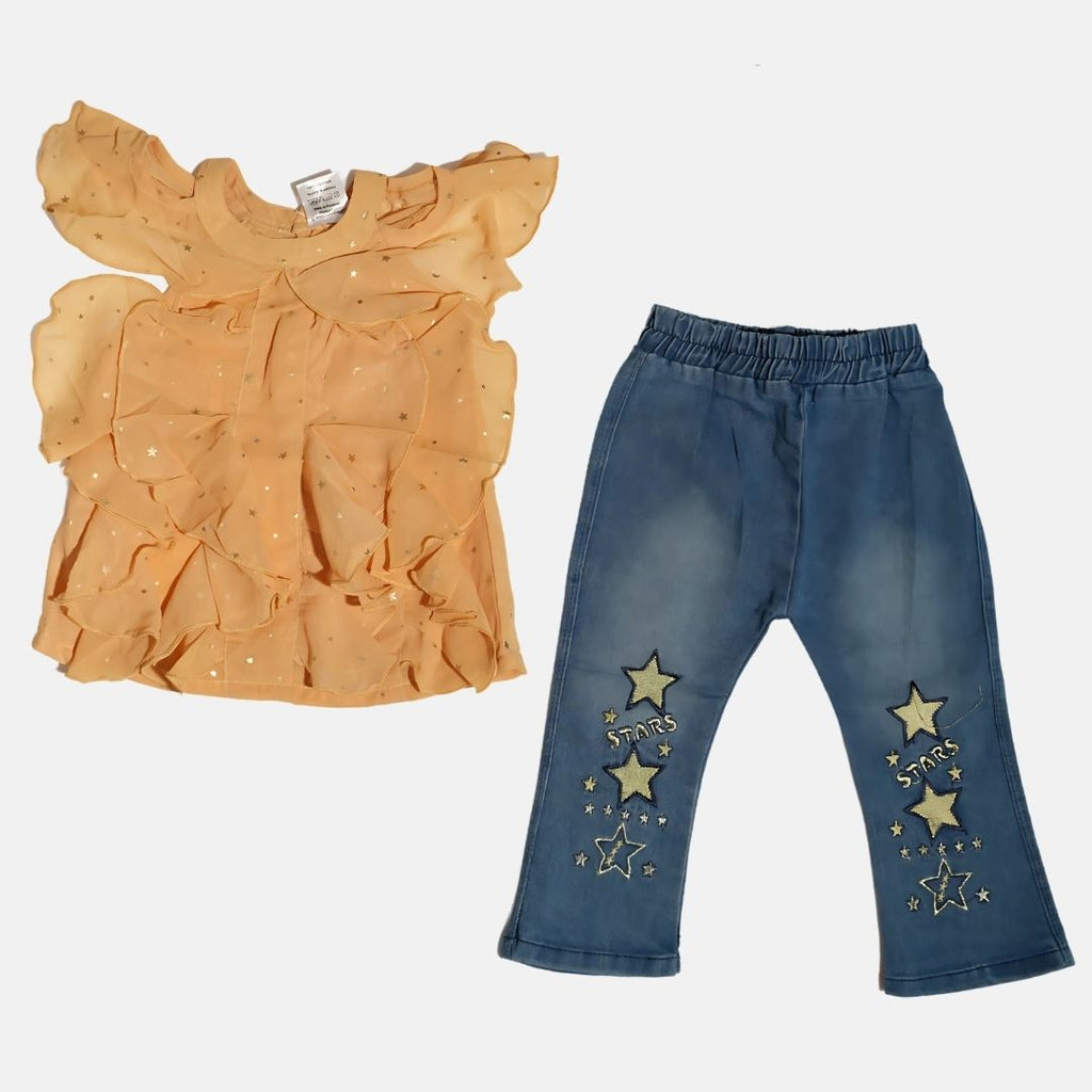 Frock with Denim