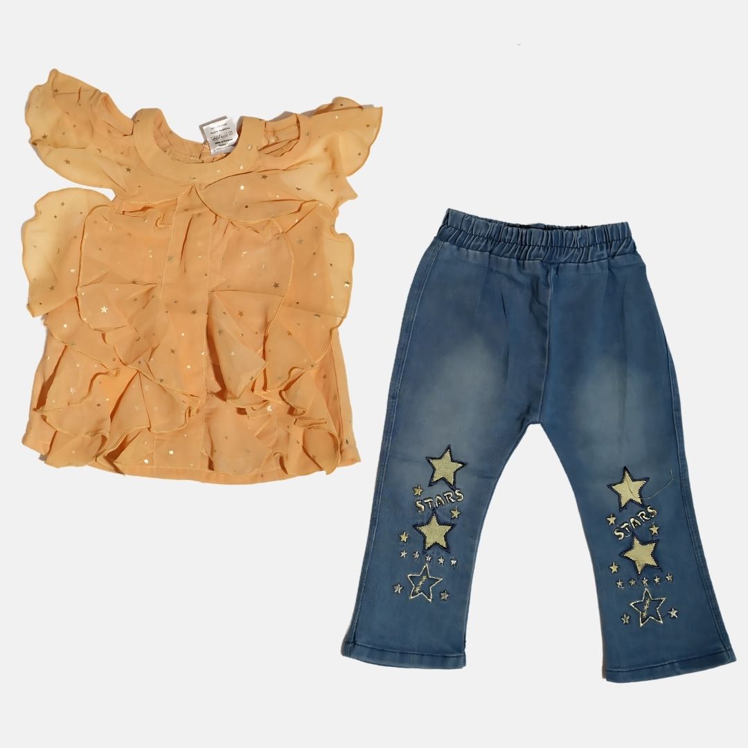 Frock with Denim