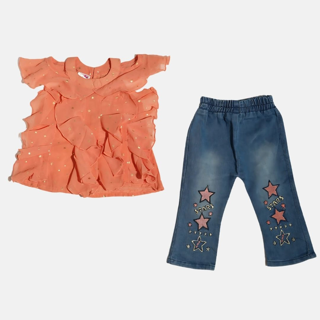Frock with Denim