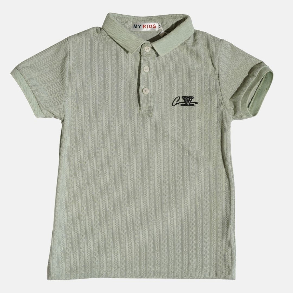 Boys Knitted Polo