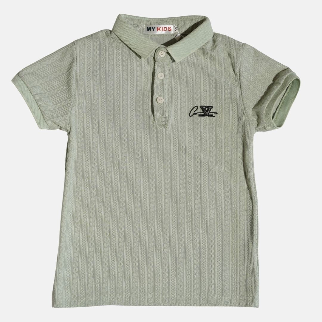 Boys Knitted Polo