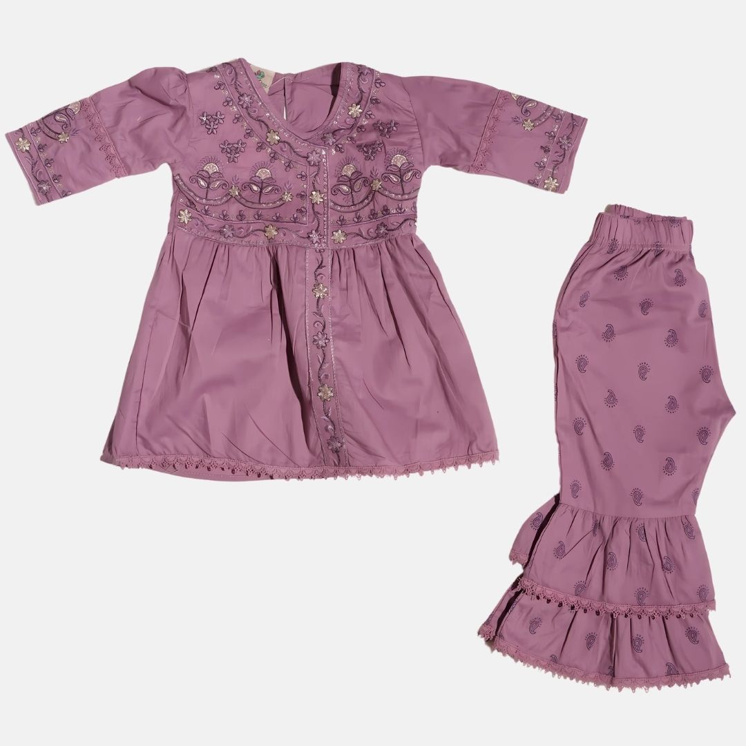 Frock With Loose Trouser