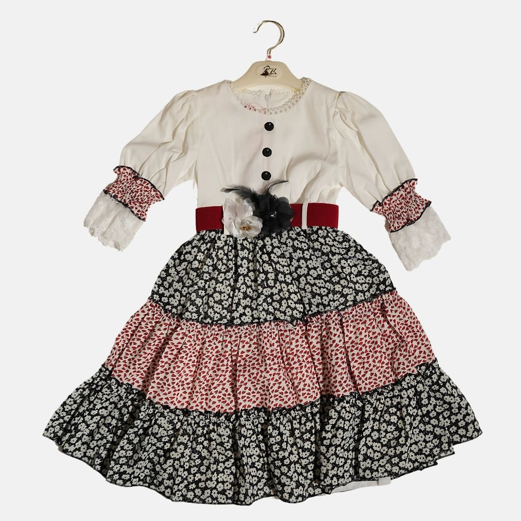 Floral Short Frock