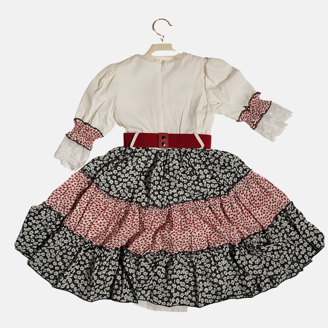 Floral Short Frock