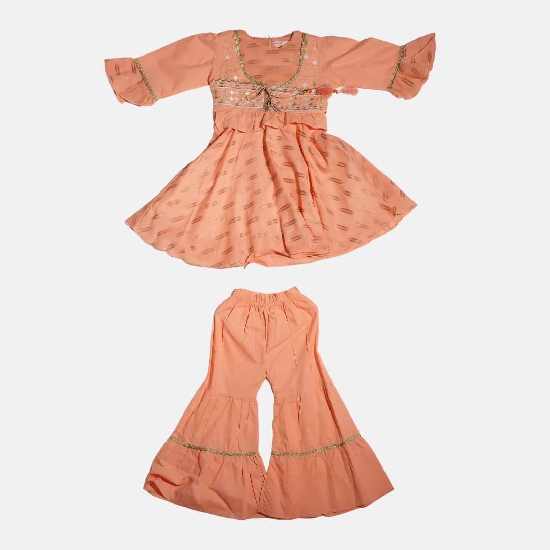 Frock WIth Open Bottom Trouser