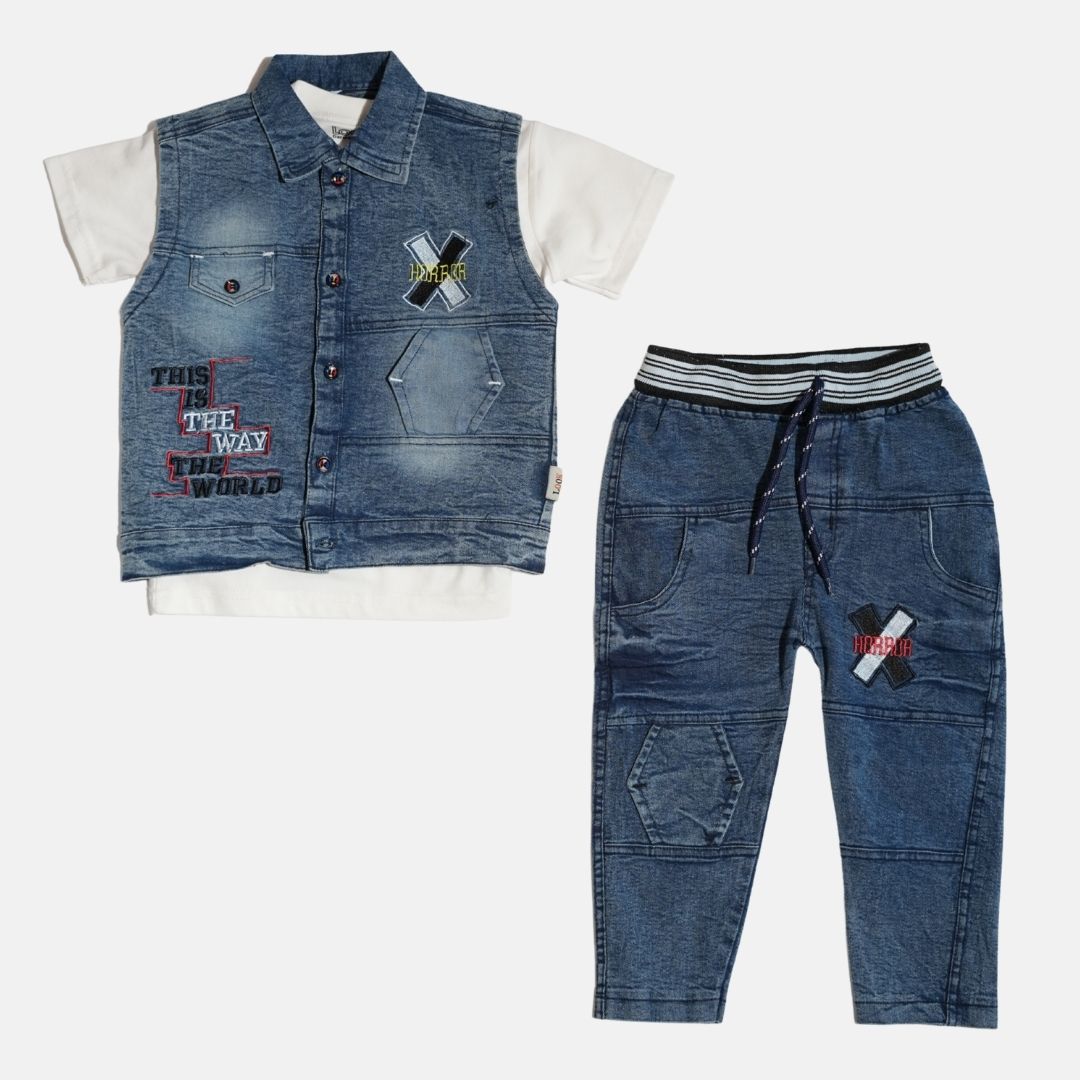 Boys Denim Set